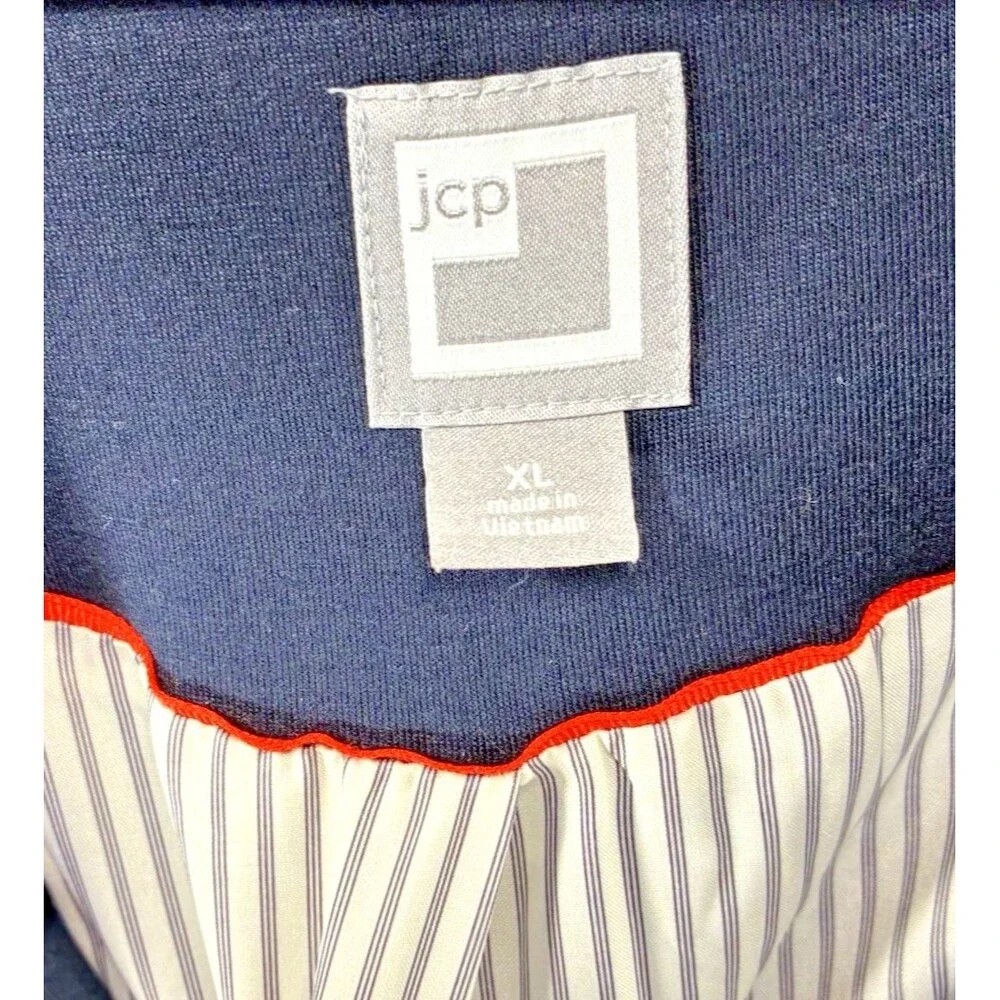 J.C.Penney  JCP Navy Blue Women’s Lined Career Blazer Business Extra Large - Picture 5 of 9